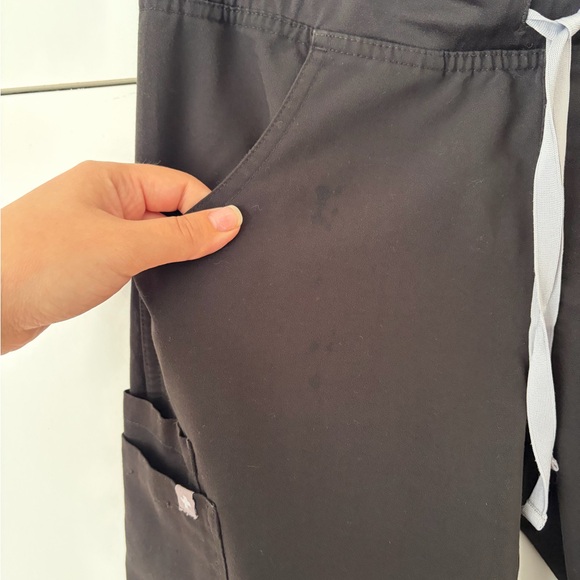 Figs Black Straight Zamora Scrub Pants Nurse Doctor Size Small - Picture 7 of 10